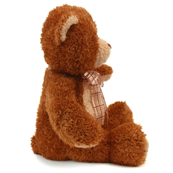 Brown Sugar Jr. The 12 Inch Plush Brown Teddy Bear By Aurora 2 Brown Sugar Jr. The 12 Inch Plush Brown Teddy Bear By Aurora - Image 2