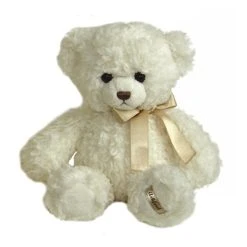 Baby Ashford Bear The 11 Inch Plush Cream Teddy Bear By Aurora