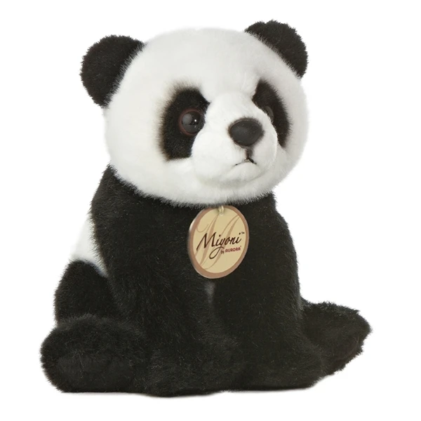 Realistic Stuffed Panda Bear 5 Inch Plush By Aurora 1 Realistic Stuffed Panda Bear 5 Inch Plush By Aurora