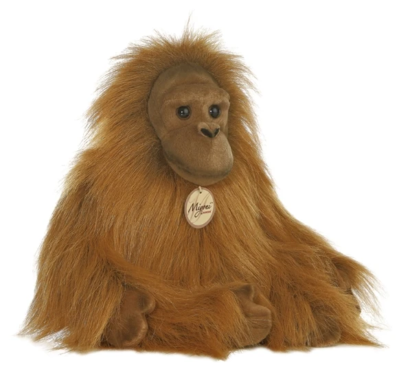 Realistic Stuffed Orangutan 11 Inch Plush Primate By Aurora 1 Realistic Stuffed Orangutan 11 Inch Plush Primate By Aurora