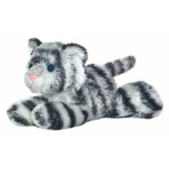 Shazam The Plush White Tiger Mini Flopsie By Aurora