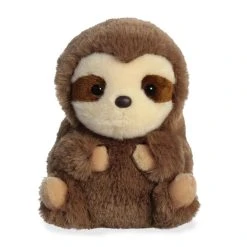 Seth The Stuffed Sloth 7 Inch Rolly Pet Plush By Aurora