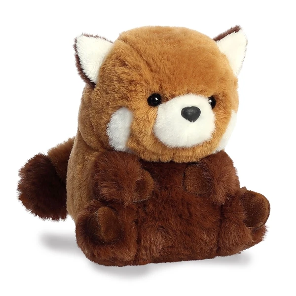 Aki The Stuffed Red Panda 5 Inch Rolly Pet Plush By Aurora 2 Aki The Stuffed Red Panda 5 Inch Rolly Pet Plush By Aurora - Image 2