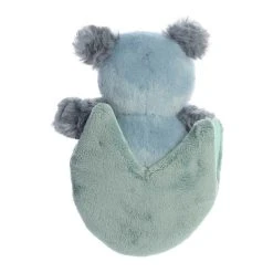 Pocket Peekers Baby Safe Plush Ollie Owl Rattle And Crinkle Toy By Ebba -Boutique plush toy store AR 23451 5