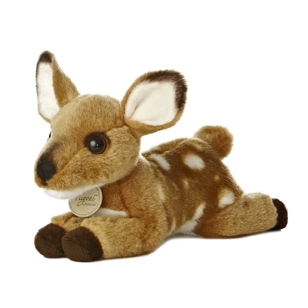 Realistic Stuffed Deer Fawn 8 Inch Plush Animal By Aurora 1 Realistic Stuffed Deer Fawn 8 Inch Plush Animal By Aurora