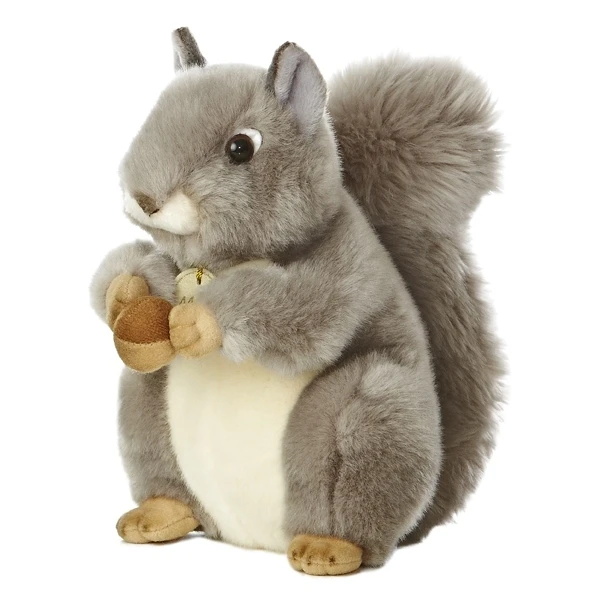 Realistic Stuffed Gray Squirrel 10 Inch Plush Animal By Aurora 1 Realistic Stuffed Gray Squirrel 10 Inch Plush Animal By Aurora