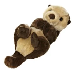 Realistic Stuffed Sea Otter 10 Inch Plush Animal By Aurora