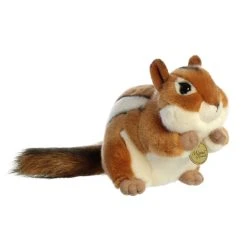 Realistic Stuffed Chipmunk 9 Inch Miyoni Plush By Aurora