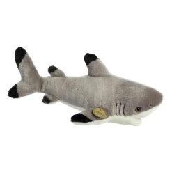 Realistic Stuffed Blacktip Shark 12.5 Inch Miyoni Plush By Aurora -Boutique plush toy store AR 26441 4