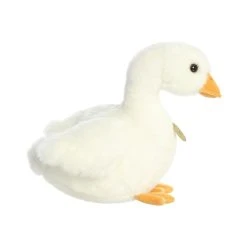 Realistic Stuffed American Pekin Duck Miyoni Plush By Aurora 7 Realistic Stuffed American Pekin Duck Miyoni Plush By Aurora -Boutique plush toy store AR 26482 4
