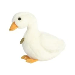 Realistic Stuffed American Pekin Duck Miyoni Plush By Aurora 9 Realistic Stuffed American Pekin Duck Miyoni Plush By Aurora -Boutique plush toy store AR 26482 6
