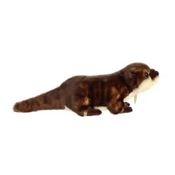 Realistic Stuffed River Otter Pup 14 Inch Miyoni Plush By Aurora -Boutique plush toy store AR 26489 4