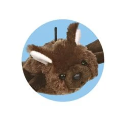 Little Wing The Stuffed Brown Bat Mini Flopsie By Aurora 5 Little Wing The Stuffed Brown Bat Mini Flopsie By Aurora -Boutique plush toy store AR 31356 4