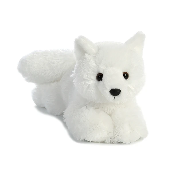 Arlo The Stuffed Arctic Fox Flopsie By Aurora 2 Arlo The Stuffed Arctic Fox Flopsie By Aurora - Image 2