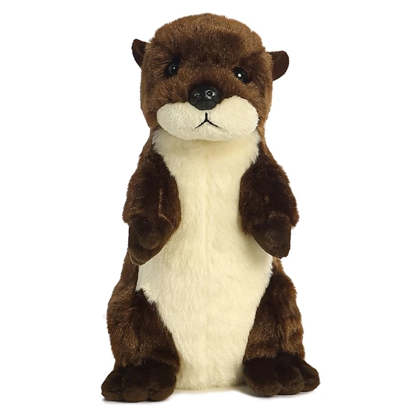 Little Bend The Stuffed River Otter Mini Flopsie By Aurora 1 Little Bend The Stuffed River Otter Mini Flopsie By Aurora
