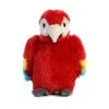 Little Flight The Stuffed Scarlet Macaw Mini Flopsie By Aurora