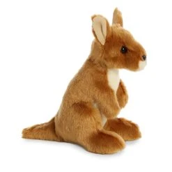 Little Sydney The Stuffed Kangaroo Mini Flopsie By Aurora 5 Little Sydney The Stuffed Kangaroo Mini Flopsie By Aurora -Boutique plush toy store AR 31753 4