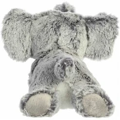Little Leroy The Stuffed Elephant Mini Flopsie By Aurora -Boutique plush toy store AR 31796 5
