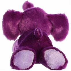 Little Violet The Stuffed Purple Elephant Mini Flopsie By Aurora -Boutique plush toy store AR 31802 6