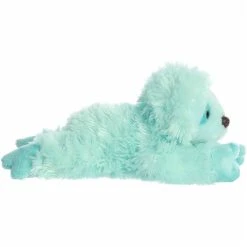 Little Minty The Stuffed Sky Blue Sloth Mini Flopsie By Aurora -Boutique plush toy store AR 31803 4