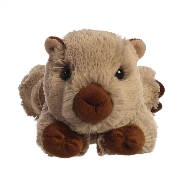 Little Winnie The Stuffed Wombat Mini Flopsie By Aurora 2 Little Winnie The Stuffed Wombat Mini Flopsie By Aurora - Image 2