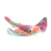 Plush Rainbow Stingray Mini Flopsie By Aurora