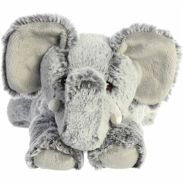 Leroy The Stuffed Elephant Flopsie By Aurora 2 Leroy The Stuffed Elephant Flopsie By Aurora - Image 2