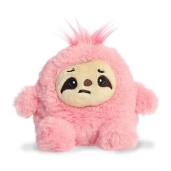Emojeez Stuffed Sloth With Reversible Face By Aurora -Boutique plush toy store AR 33653 5