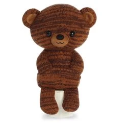 Cozyroos Knit Stuffed Bear By Aurora -Boutique plush toy store AR 33742 6