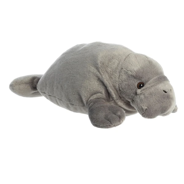 Manny The Stuffed Manatee 16 Inch Grand Flopsie By Aurora 1 Manny The Stuffed Manatee 16 Inch Grand Flopsie By Aurora