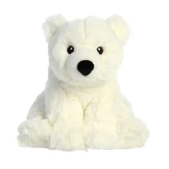 Eco Nation Stuffed Polar Bear By Aurora 10 Eco Nation Stuffed Polar Bear By Aurora -Boutique plush toy store AR 35030 5