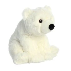 Eco Nation Stuffed Polar Bear By Aurora 11 Eco Nation Stuffed Polar Bear By Aurora -Boutique plush toy store AR 35030 6