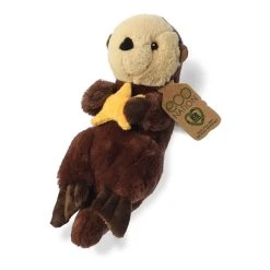 Eco Nation Stuffed Sea Otter By Aurora -Boutique plush toy store AR 35050 4