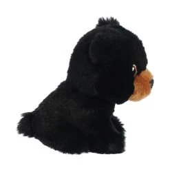 Eco Nation Mini Stuffed Black Bear By Aurora -Boutique plush toy store AR 35079 4