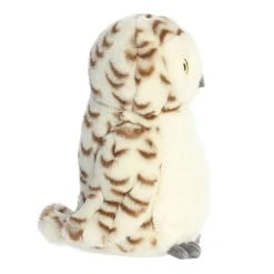 Eco Nation Stuffed Snowy Owl By Aurora 7 Eco Nation Stuffed Snowy Owl By Aurora -Boutique plush toy store AR 35098 4