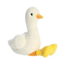 Gavin The 16 Inch Plush Goose With Rain Boots By Aurora