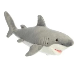 Destination Nation Great White Shark Stuffed Animal By Aurora