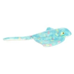 Destination Nation Aqua Stingray Stuffed Animal By Aurora -Boutique plush toy store AR 87258 5