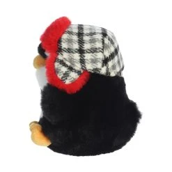 Porter The Stuffed Penguin 5.5 Inch Rolly Pet By Aurora -Boutique plush toy store AR 99333 6