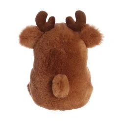 Monty The Stuffed Moose 5.5 Inch Rolly Pet By Aurora -Boutique plush toy store AR 99334 5