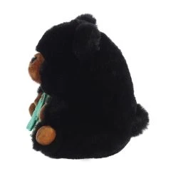 Blizzard The Stuffed Black Bear 5.5 Inch Rolly Pet By Aurora -Boutique plush toy store AR 99335 6