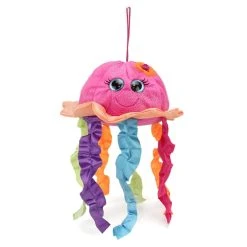 Jenna The Sparkly Pink Stuffed Jellyfish 10 Inch By First And Main