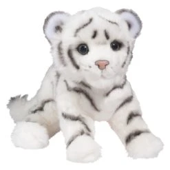 Silky The Plush White Tiger Cub By Douglas