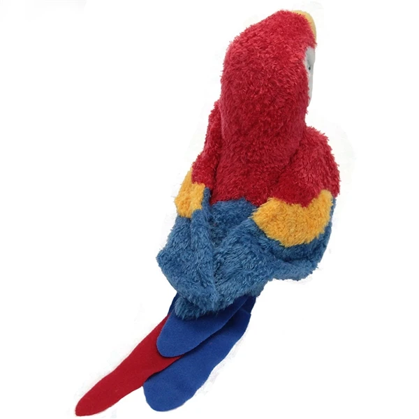 Gabby The Red Plush Parrot By Douglas 3 Gabby The Red Plush Parrot By Douglas - Image 3