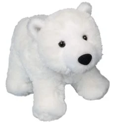 Whitey The Little Plush Polar Bear By Douglas