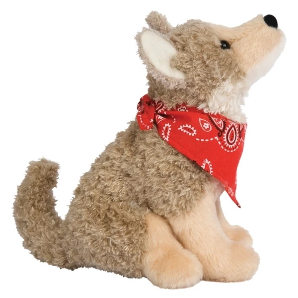 Trixter The Little Plush Coyote With Bandana By Douglas 1 Trixter The Little Plush Coyote With Bandana By Douglas