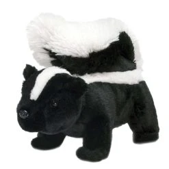 Standing Plush Skunk 11 Inch Stuffed Animal By Fiesta