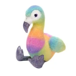 Rainbow Sherbet Stuffed Flamingo By Fiesta