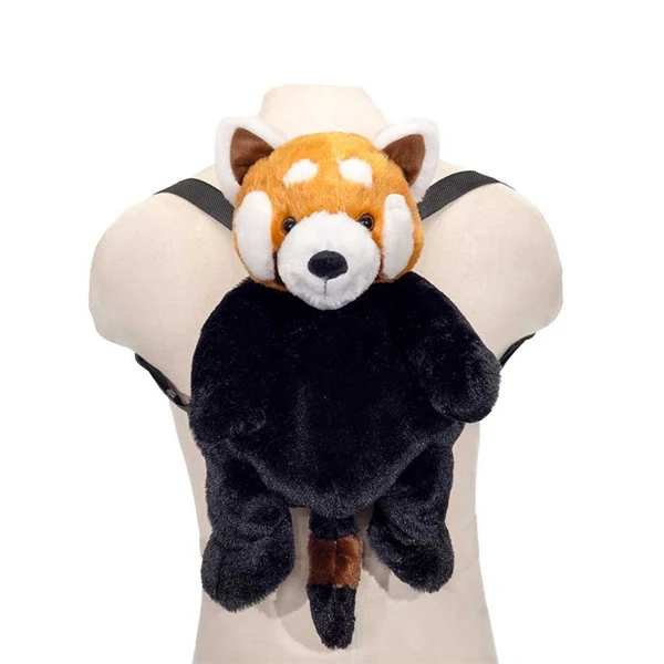 Plush Red Panda Backpack By Fiesta 1 Plush Red Panda Backpack By Fiesta