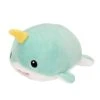 Pocket Huggables Squishy Plush Narwhal By Fiesta